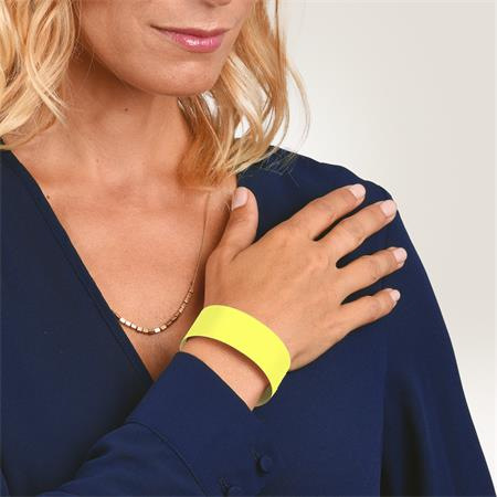 Identifikačný náramok, odolný proti roztrhnutiu,, 265x19 mm, AVERY ZWECKFORM "Tyvek", žltý 4
