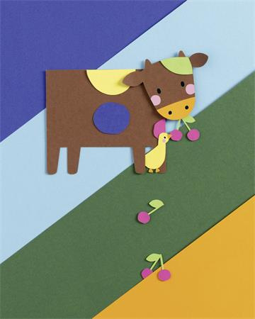 Dekoračný kartón, 2 stranný, A3, 300 g, 10 listov, FOLIA, „Basic”, rôzne farby 4